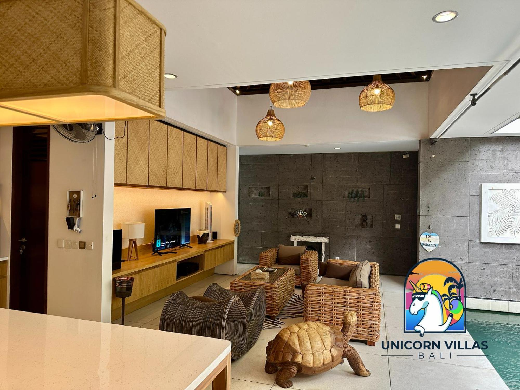 Villa Di Sawah - By Unicorn Villas Bali Kerobokan Exterior foto